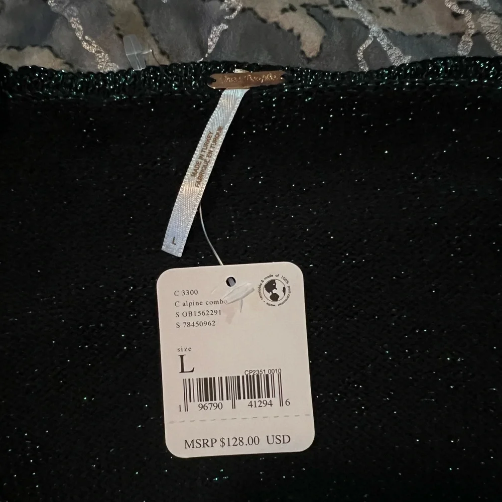 Free People Emmaline Cardi Alpine Combo